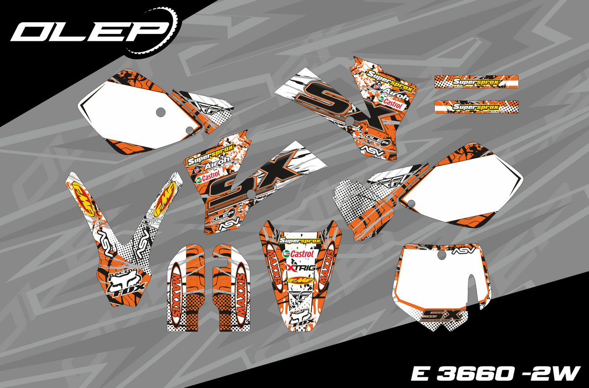 E 3660 -2 biela tabuľka
